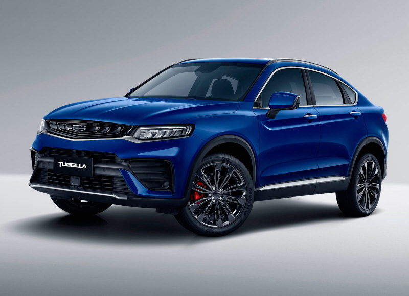 Купе-кроссовер Geely Tugella представлен в России