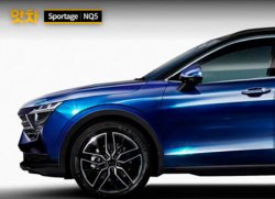 Полностью новый KIA Sportage 2021 показали на компьютерных рендерах