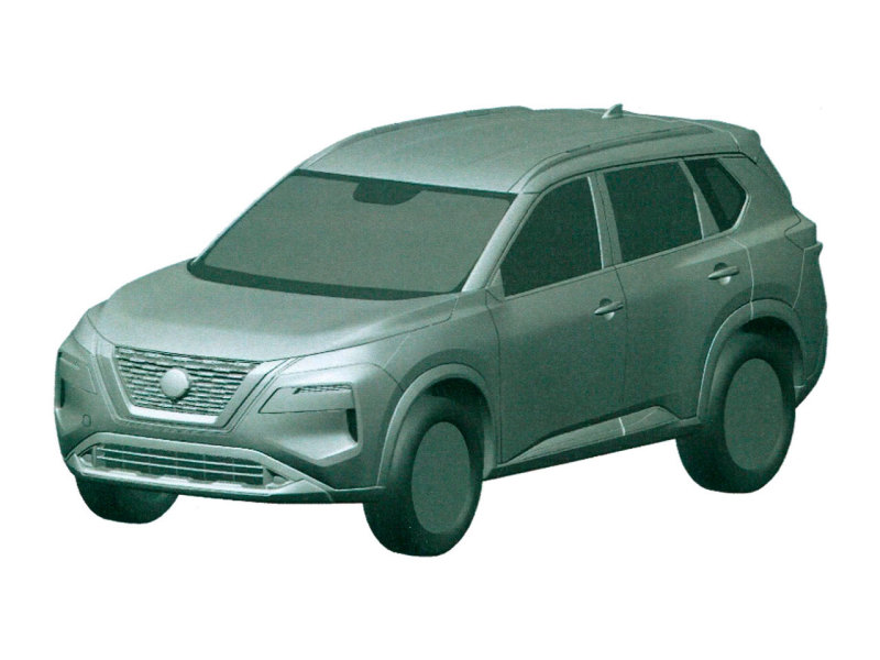 Новый Nissan X-Trail 2021 запатентовали в России