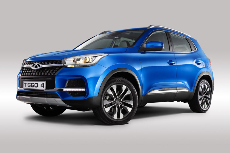 Текущий Chery Tiggo 4 для российского рынка