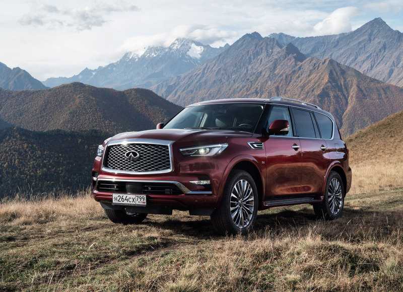 Обновлённый Infiniti QX80 поступил в продажу: от 5.740.000 руб.