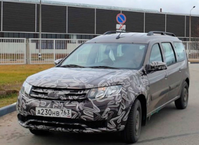 Обновлённый Lada Largus FL 2021 показали в новых деталях