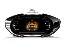Lada Vesta и XRay получат необычную цифровую комбинацию приборов
