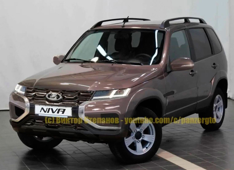Обновлённую Lada Niva FL 2021 показали на новых изображениях