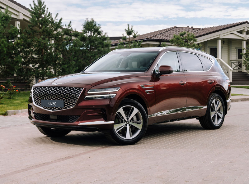 Кроссовер Genesis GV80: в России от 4.050.000 руб.