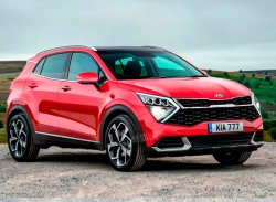 Будущий KIA Sportage 2022 получит эффектный "гранённый" дизайн