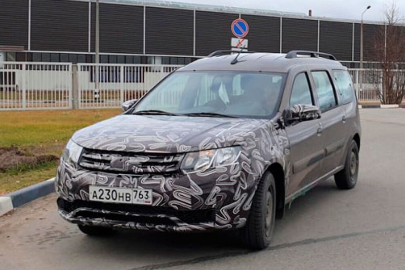 Обычные версии Lada Largus FL получат решётку радиатора с горизонтальными линиями