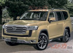 Новый Toyota Land Cruiser 300 показали на свежих изображениях