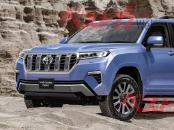 Новое поколение Toyota Land Cruiser Prado появится в 2022 году