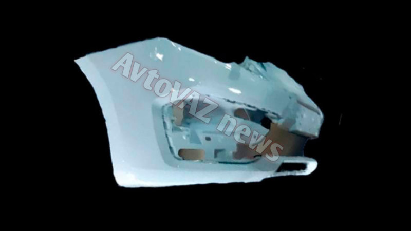 Фрагмент переднего бампера Lada Vesta FL