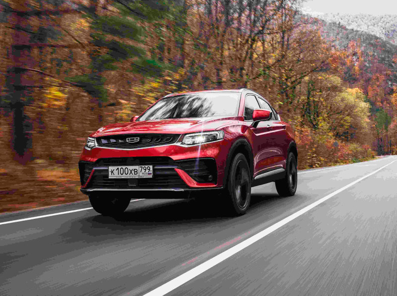 Купе-кроссовер Geely Tugella удачно дебютировал в России