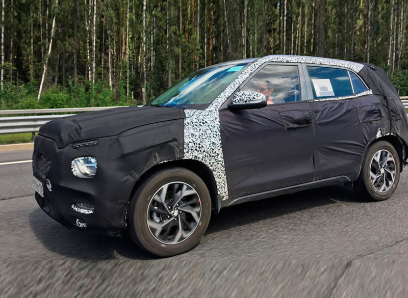 Прототип Hyundai Creta второго поколения для российского рынка