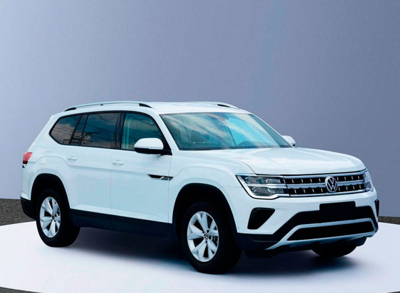 Обновлённый Volkswagen Teramont 2021 показали в интернете