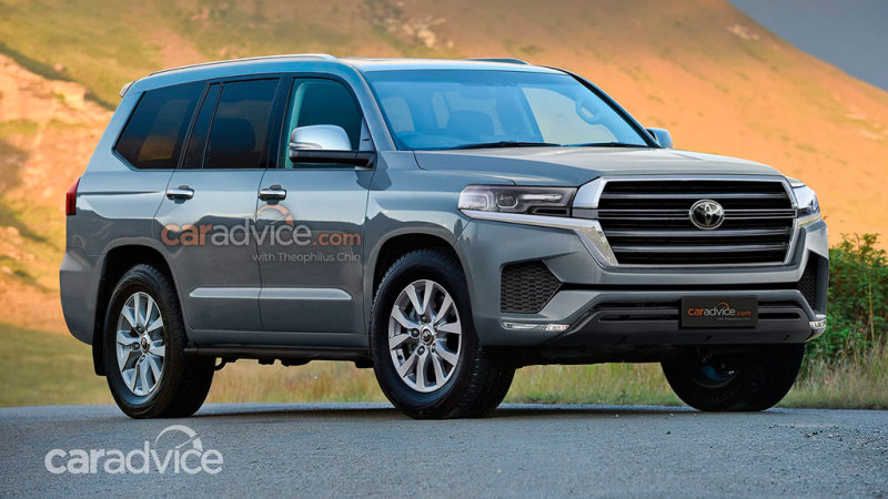 Дизайнерские фантазии на тему будущего Toyota Land Cruiser 300