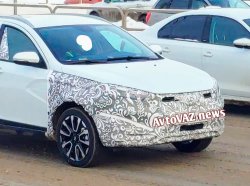Обновлённая Lada Vesta FL 2022 замечена на испытаниях