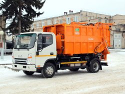 На шасси JAC N80 создали мусоровоз бюджетного сегмента