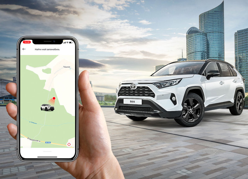 Автомобили Toyota и Lexus получили телематические сервисы в России