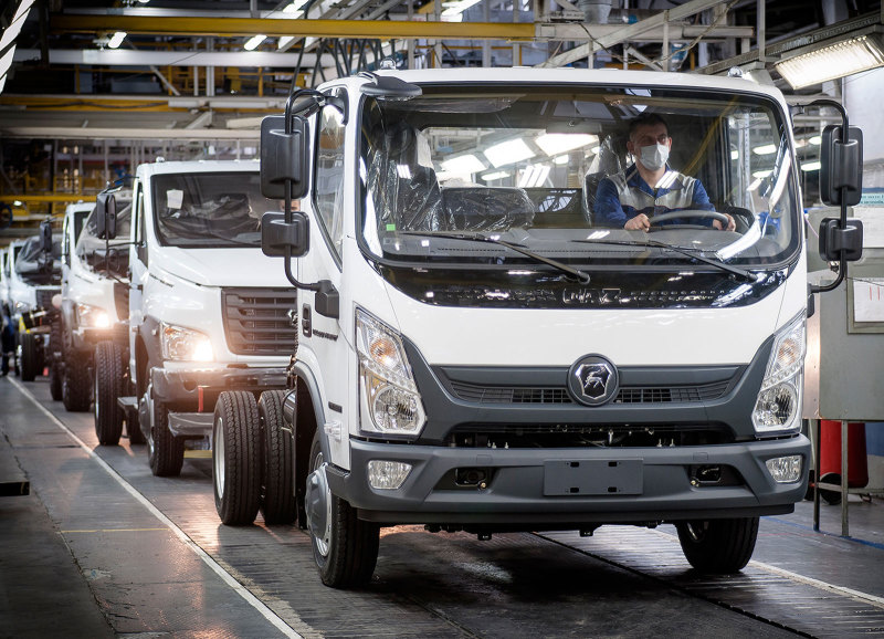 Бескапотный грузовик "Валдай Некст" с китайской кабиной запустили в производство