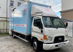 Hyundai HD 78 стал передвижной стоматологией
