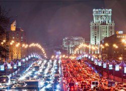 Москва стала мировым лидером по загруженности дорог