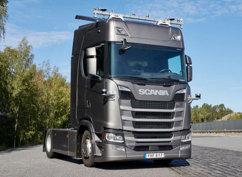 Беспилотные грузовики Scania появились на автомагистралях