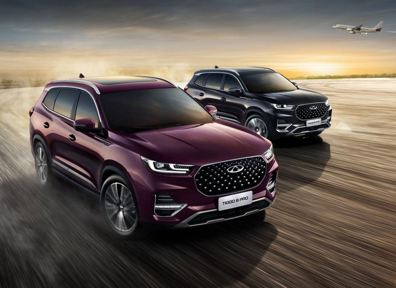 Для Chery Tiggo 8 Pro объявлены поставщики комплектующих и срок гарантии
