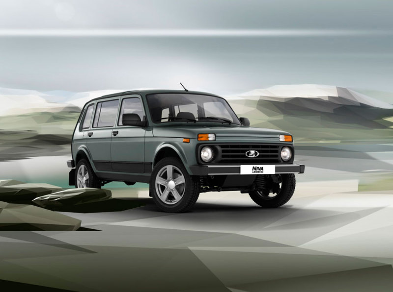 Пятидверная Lada Niva Legend снова появилась на конвейере