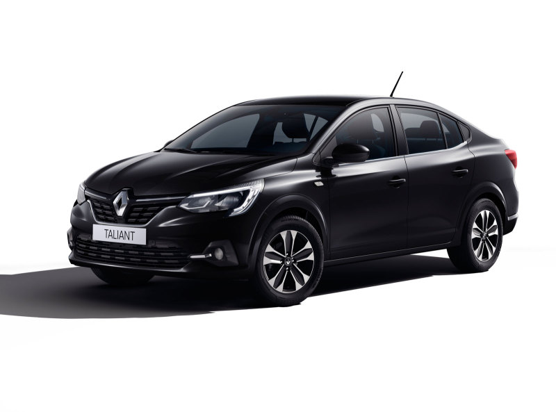 Новый седан Renault Taliant на базе Logan представлен официально