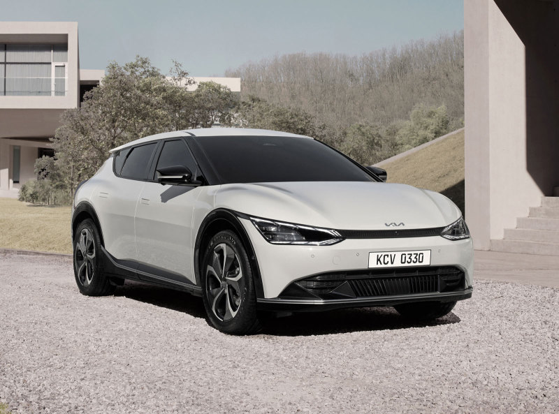 Электромобиль KIA EV6 показан официально