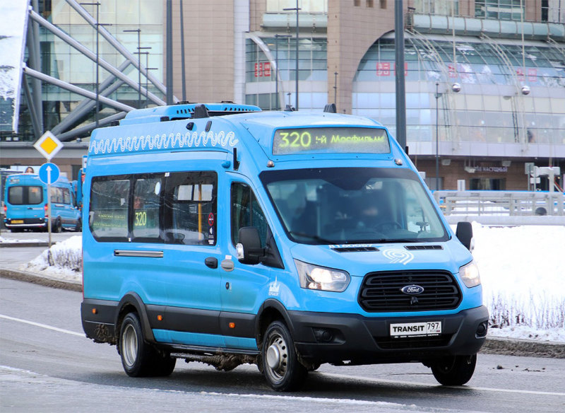 Автобусы Ford Transit стали московскими "маршрутками"