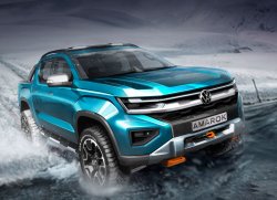 Новый Volkswagen Amarok 2022 показали на официальном изображении