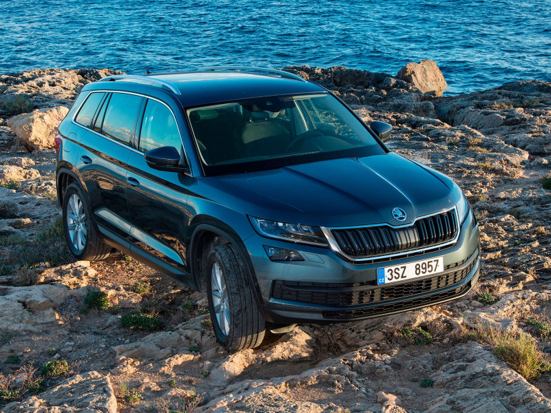 Текущий Skoda Kodiaq образца 2016 года