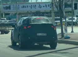 Полностью новый KIA Sportage заметили в Южной Корее