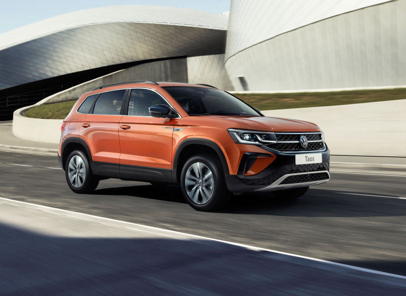 Volkswagen Taos получит четыре комплектации в России