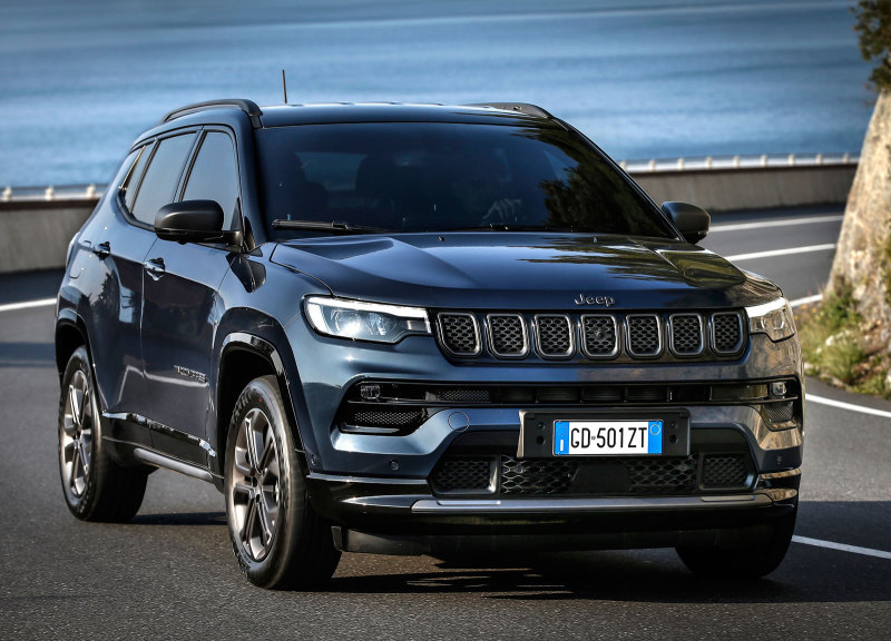 Появился обновлённый Jeep Compass 2021 для Европы