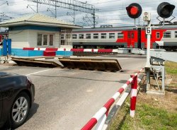 Штраф за нарушения на железнодорожных переездах увеличили в 5 раз