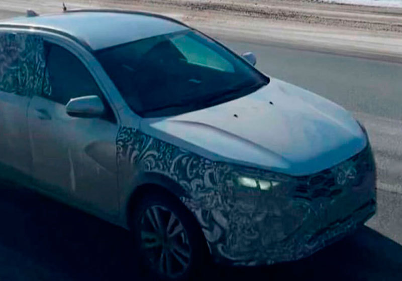 Lada Vesta FL получит контроль слепых зон и полностью светодиодную оптику