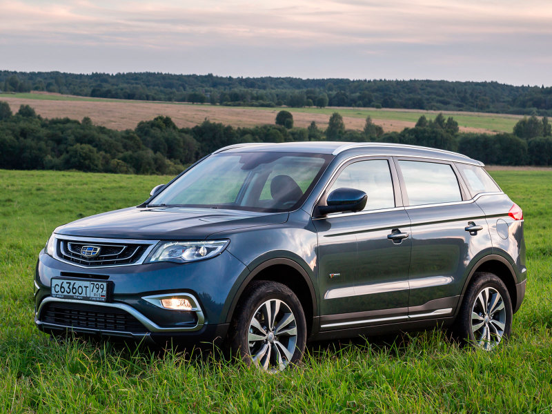 Текущий Geely Atlas