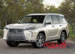 Lexus LX нового поколения готовится к премьере