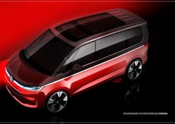 Дизайн нового Volkswagen Multivan рассекретили