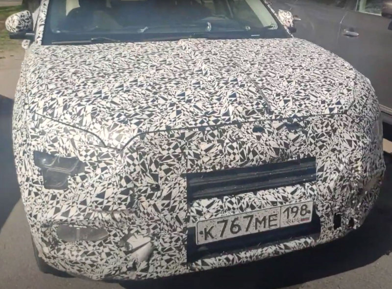 Новый Hyundai Creta для России сняли на видео