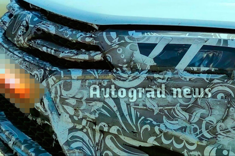 Передняя часть базового седана Lada Vesta FL