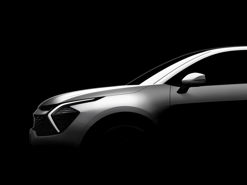Новый KIA Sportage показали на официальных тизерах