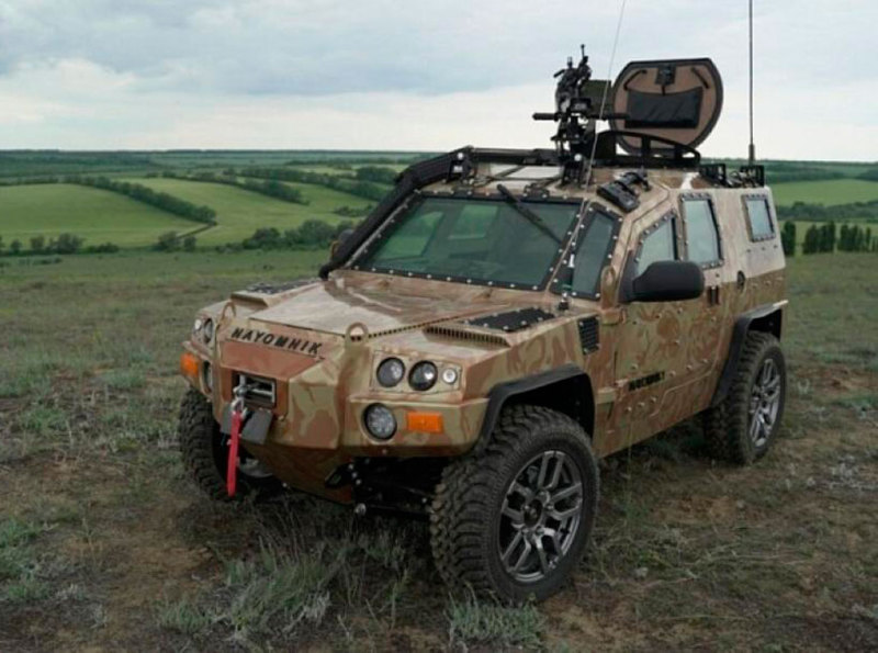 Внедорожник "Наёмник" создали на базе Lada Niva