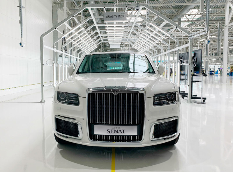 Aurus Senat запустили в серийное производство