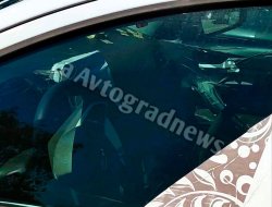 Lada Vesta с новым салоном замечена в Тольятти