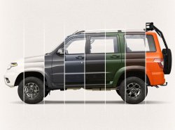 Для УАЗ "Патриот" актуализировали палитру цветов