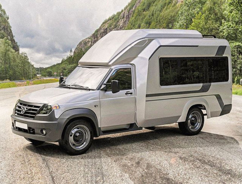 На базе УАЗ "Профи" создали автодом