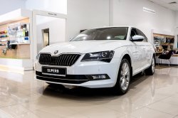 ?KODA SUPERB на жарких условиях в АЦ «Кунцево»