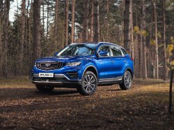 Продажи Geely Atlas Pro в России перенесли на месяц